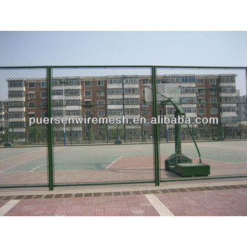 cheap Plastic coating Expanded Metal Fence factory with ten years history